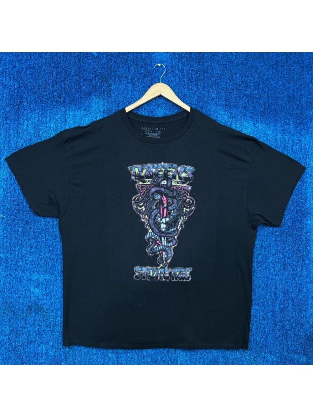Queens of the Stone Age “Songs for the Deaf” Rock Band Graphic T-Shirt Size XXXL